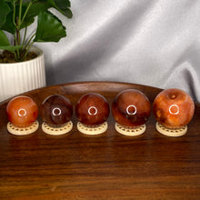 Load image into Gallery viewer, Carnelian Spheres

