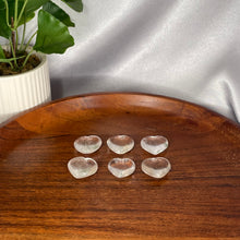 Load image into Gallery viewer, Clear Quartz Mini Hearts
