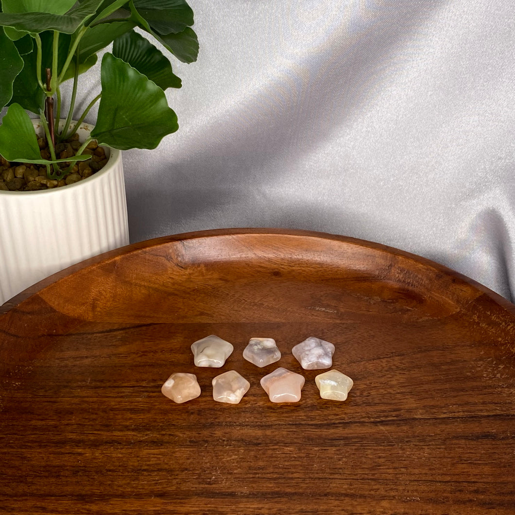 Flower Agate Mini Stars