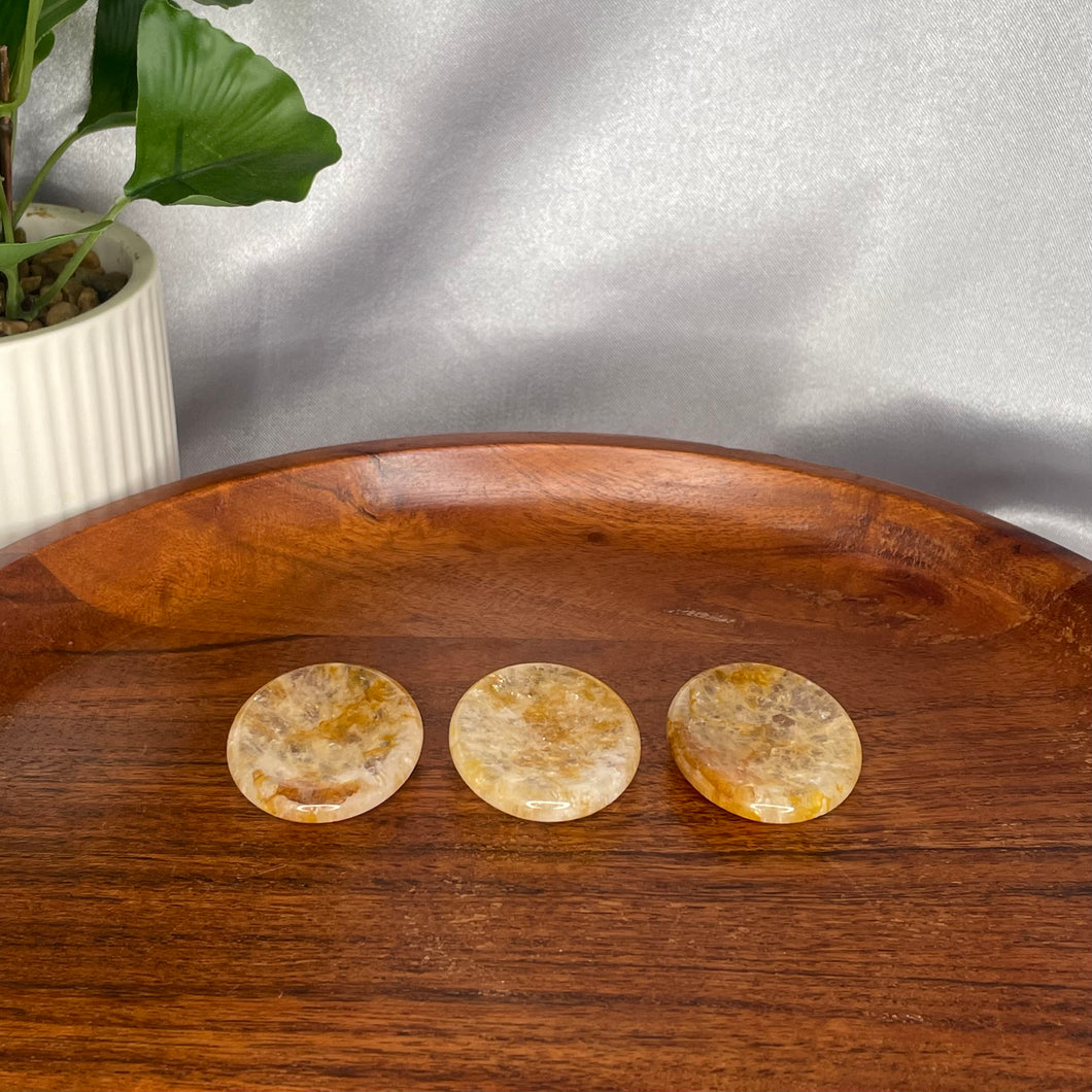 Golden Healer Worry Stones