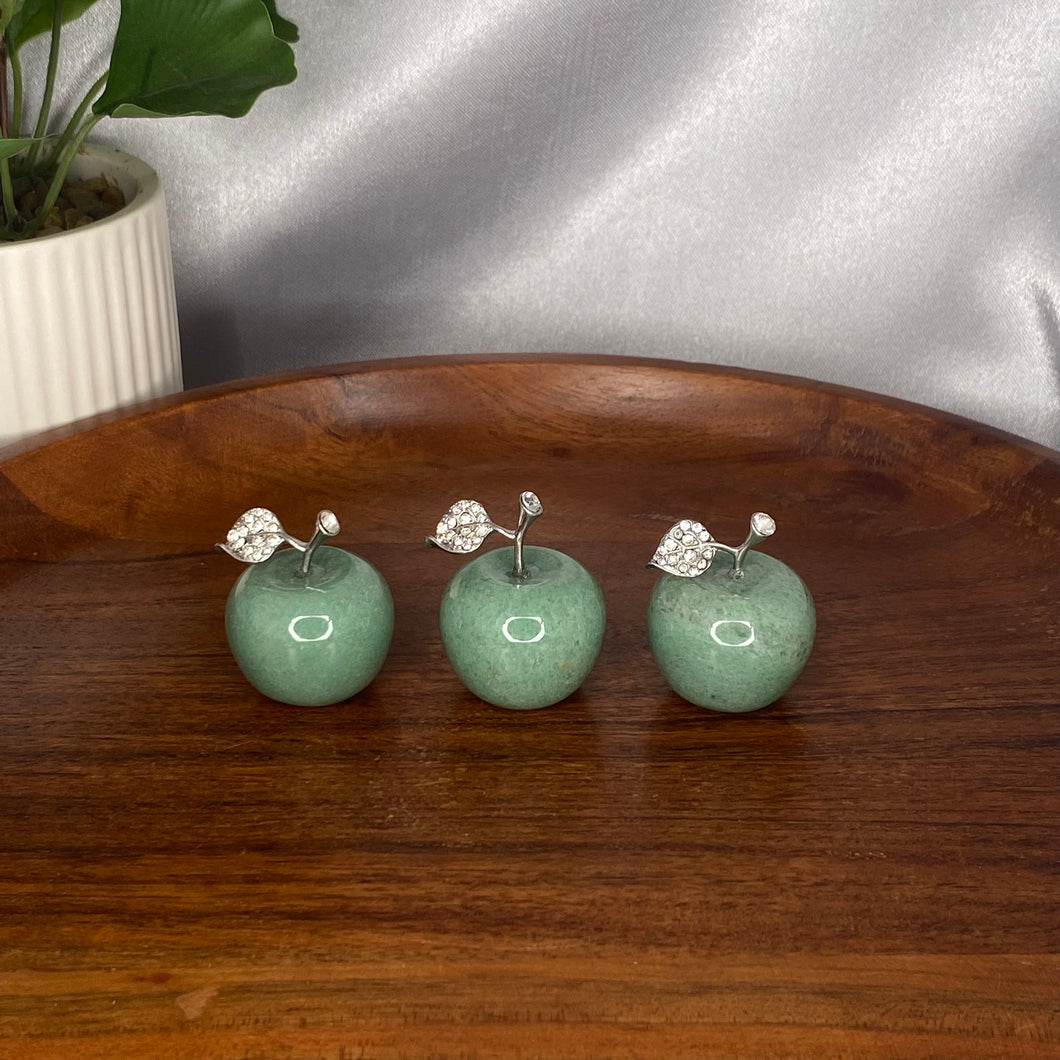 Green Aventurine Apples
