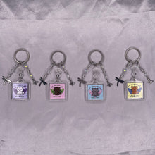 Load image into Gallery viewer, Fairy Cat Keychains
