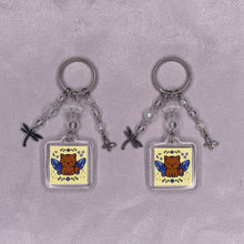 Load image into Gallery viewer, Fairy Cat Keychains
