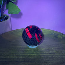 Load image into Gallery viewer, Ruby Zoisite Sphere
