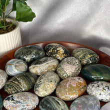 Load image into Gallery viewer, Ocean Jasper Palm Stones
