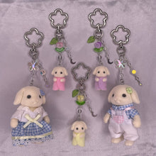 Load image into Gallery viewer, Flora Rabbit Sylvanian Families Keychains
