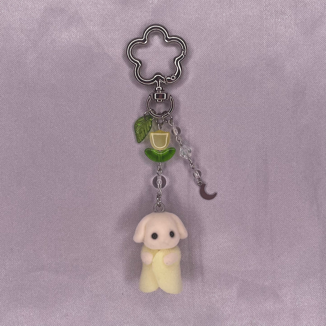 Flora Rabbit Sylvanian Families Keychains