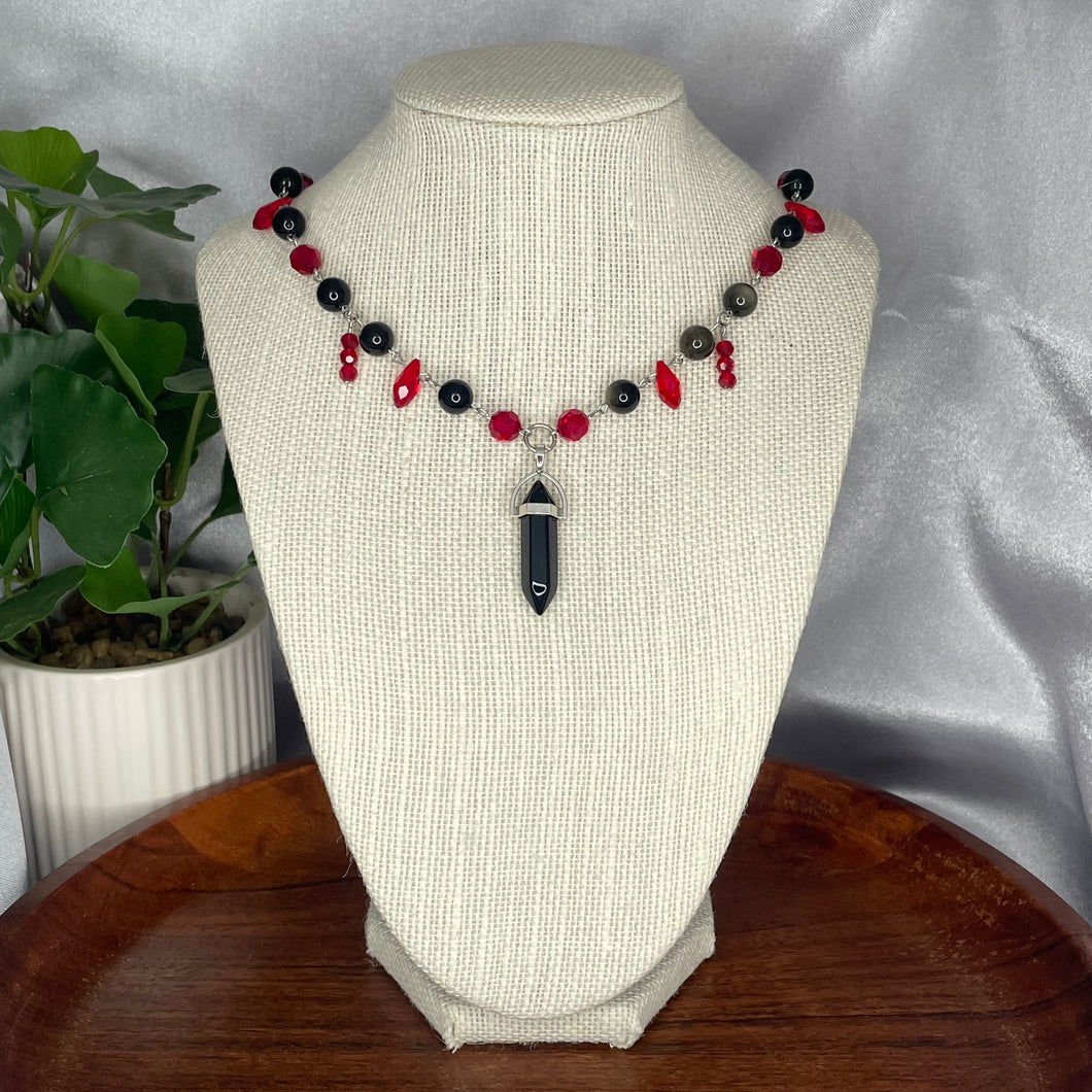 Red & Black Necklace