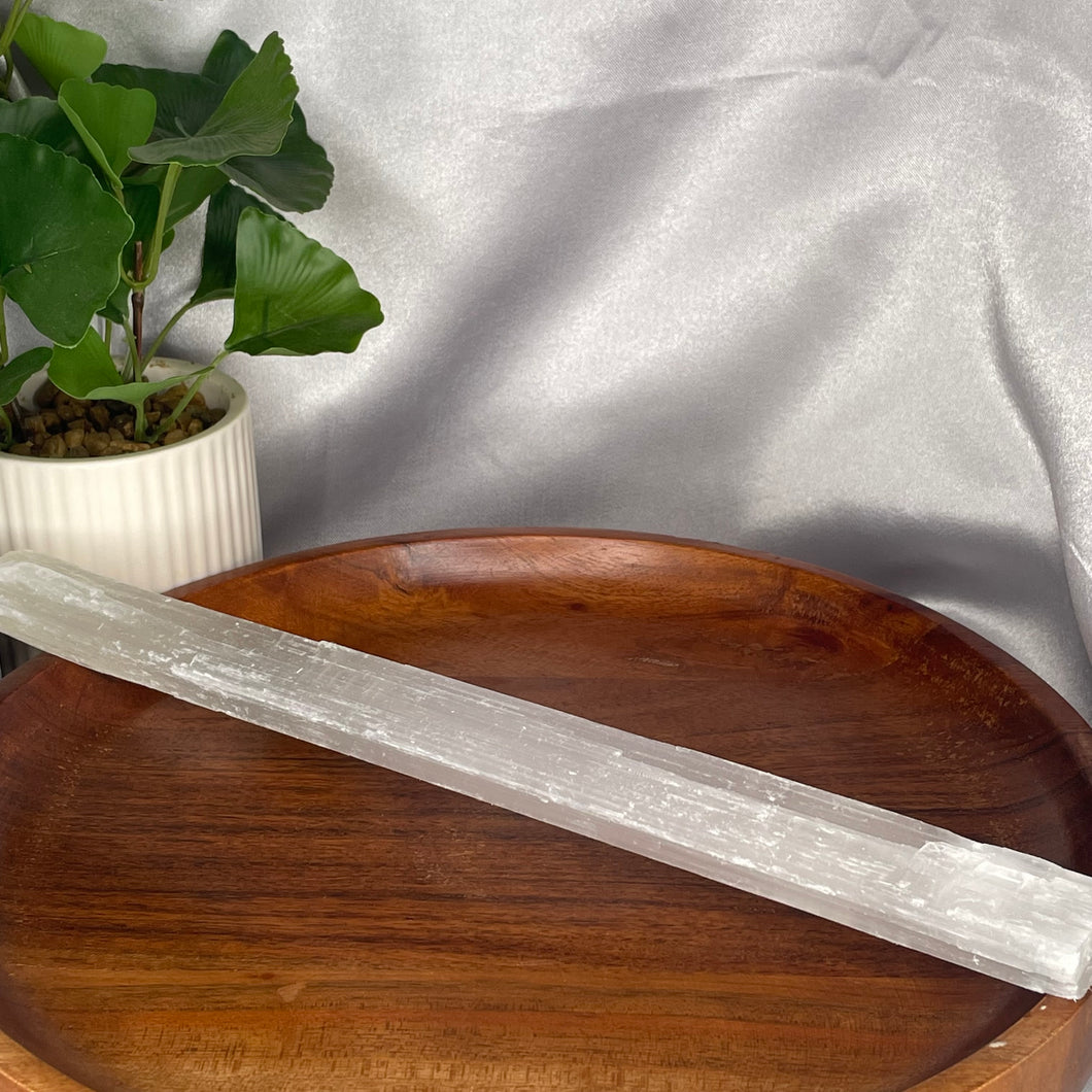 Large Selenite (Satin Spar) Rod