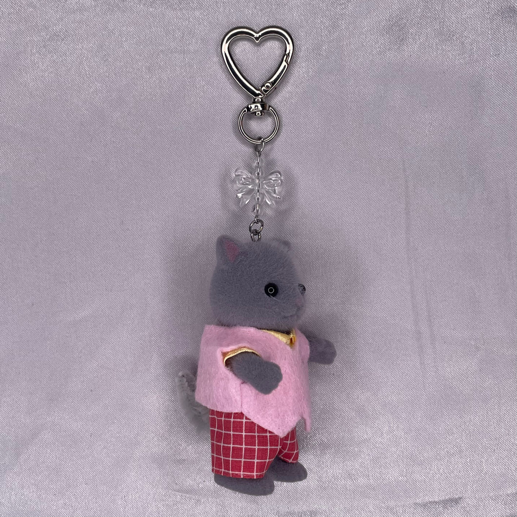 Persian Cat Sylvanian Families Keychains