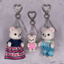 Load image into Gallery viewer, Polar Bear Sylvanian Families Keychains
