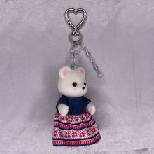 Load image into Gallery viewer, Polar Bear Sylvanian Families Keychains

