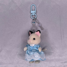 Load image into Gallery viewer, Tuxedo Cat Sylvanian Families Keychains
