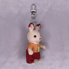 Load image into Gallery viewer, Chocolate Rabbit Sylvanian Families Keychains
