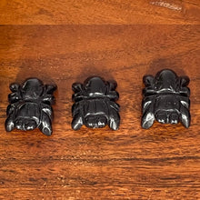 Load image into Gallery viewer, Black Obsidian Mini Spider
