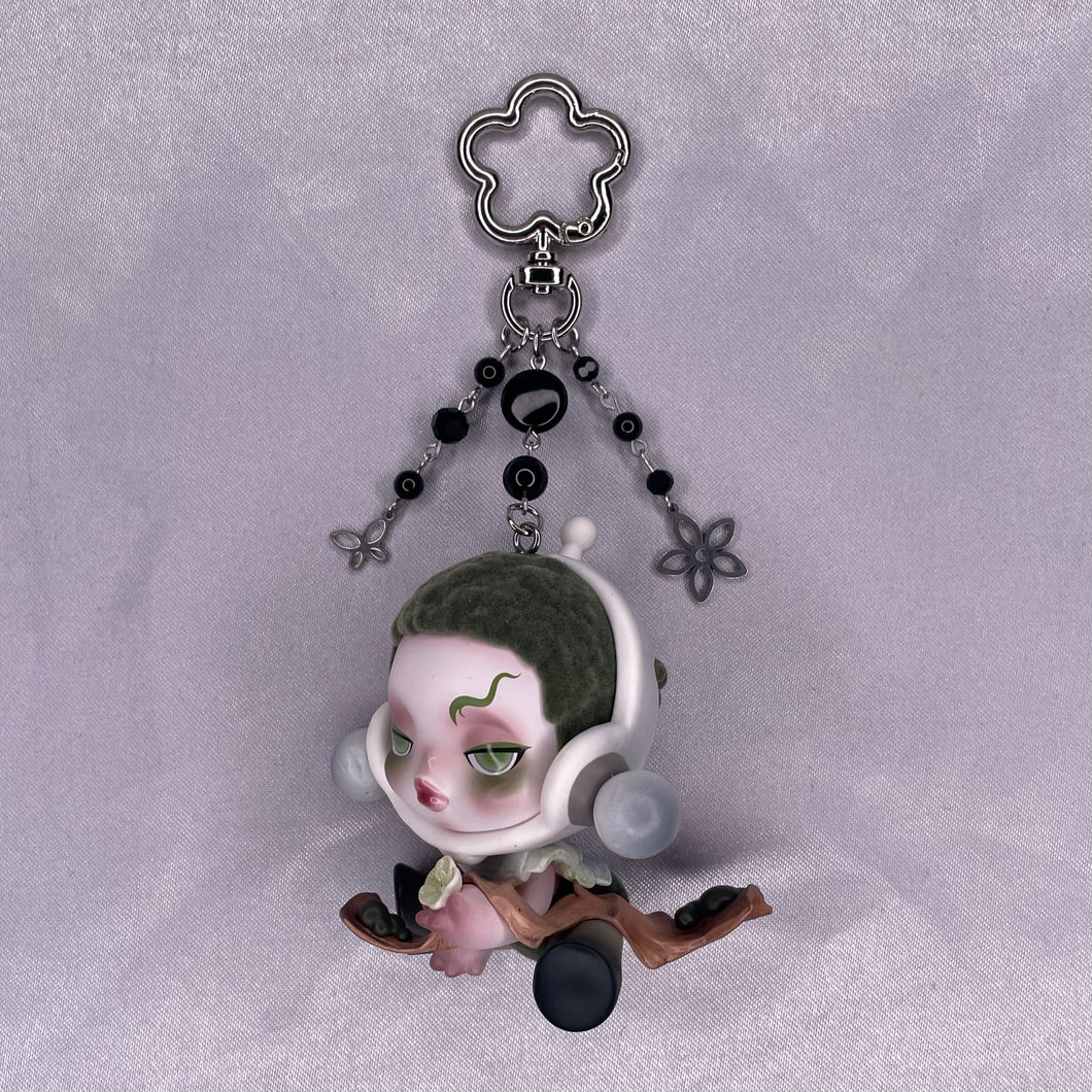 Skullpanda The Ink Plum Blossom Series Keychain