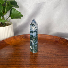 Load image into Gallery viewer, Moss Agate Towers
