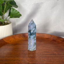 Load image into Gallery viewer, Moss Agate Towers
