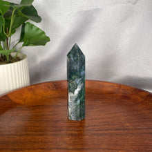 Load image into Gallery viewer, Moss Agate Towers
