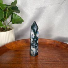 Load image into Gallery viewer, Moss Agate Towers
