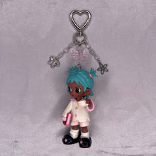 Load image into Gallery viewer, Peach Riot Sleepover Series Keychains
