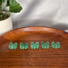 Load image into Gallery viewer, Green Aventurine Mini Clovers
