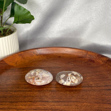 Load image into Gallery viewer, Flower Agate Palm Stones
