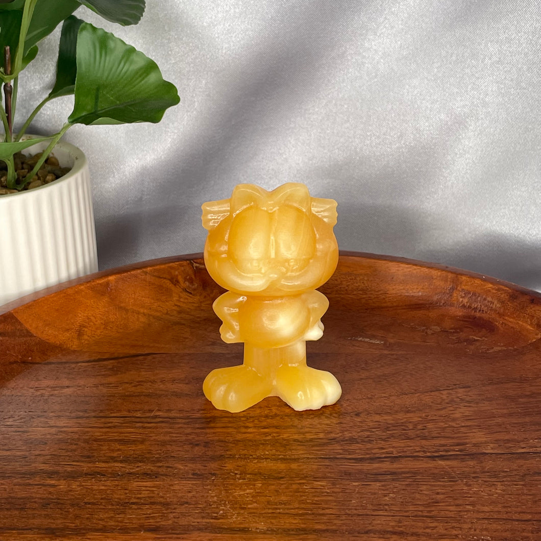 Orange Calcite Garfield