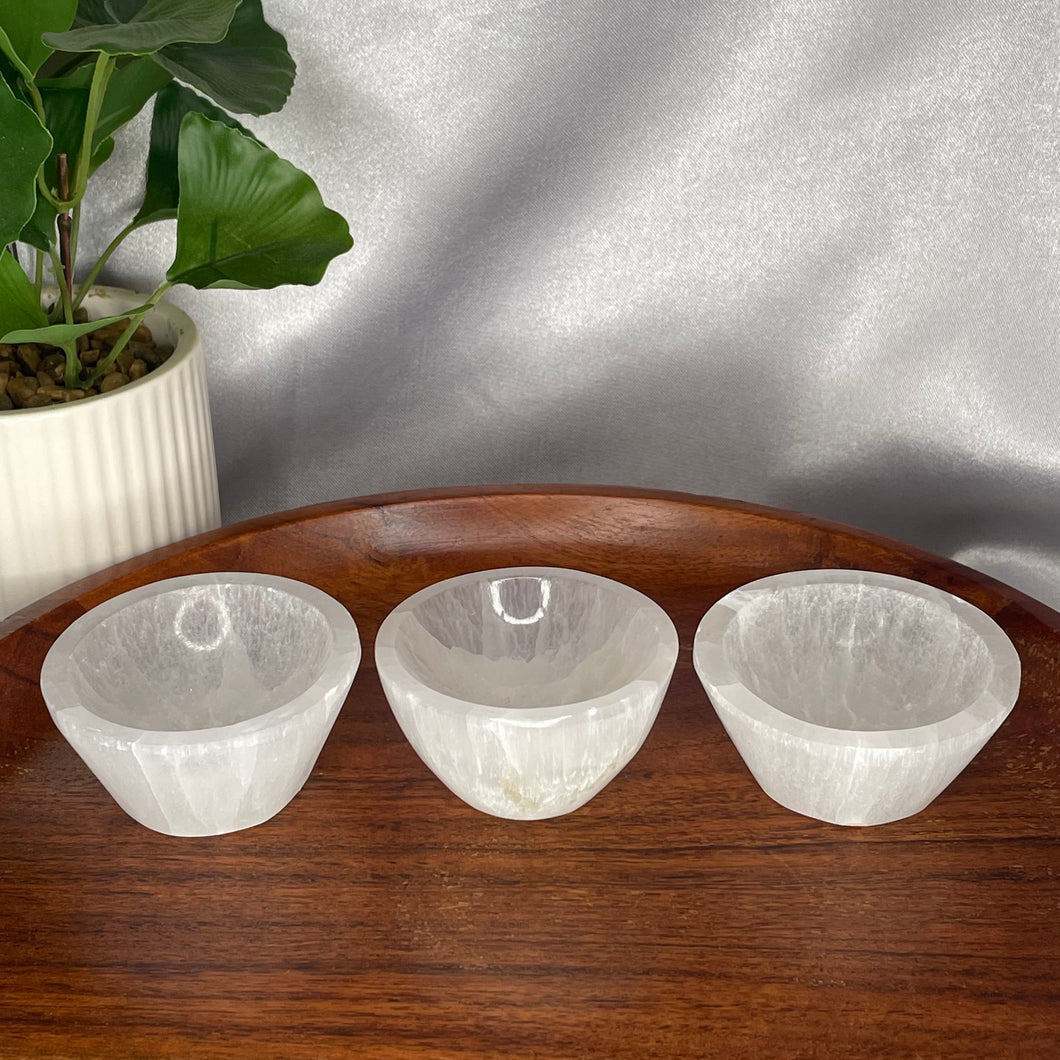 Selenite (Satin Spar) Bowls