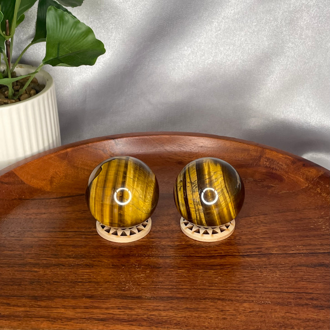Tigers Eye Spheres