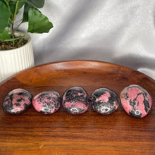 Load image into Gallery viewer, Rhodonite Palm Stones
