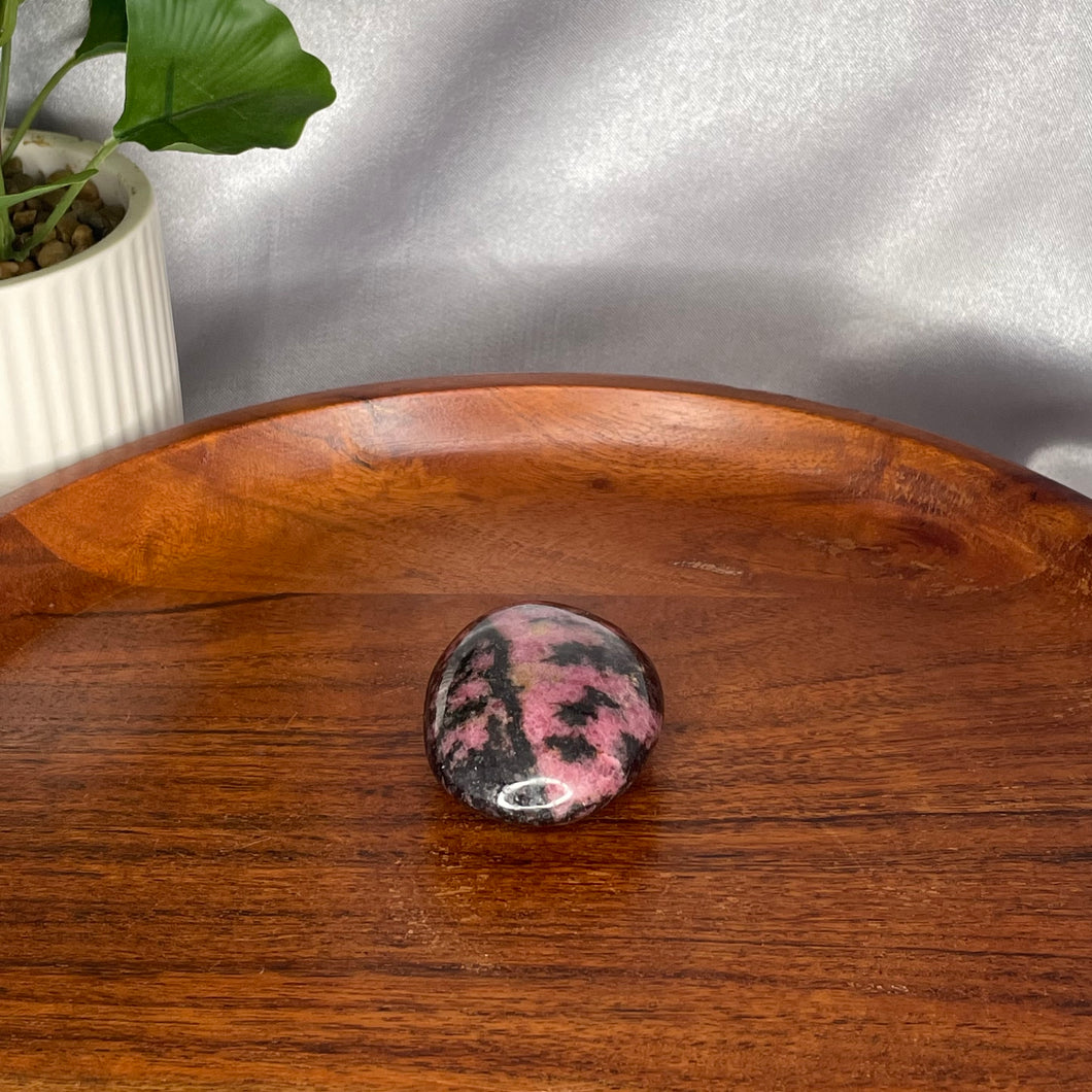 Rhodonite Palm Stones