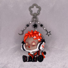 Load image into Gallery viewer, Skullpanda City Of Night Series Keychain
