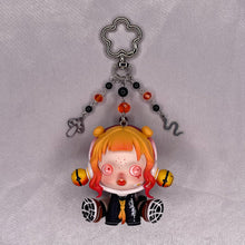 Load image into Gallery viewer, Skullpanda City Of Night Series Keychain
