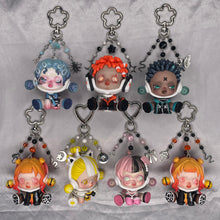 Load image into Gallery viewer, Skullpanda City Of Night Series Keychain

