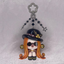 Load image into Gallery viewer, Skullpanda The Addams Family Series Keychain

