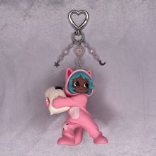 Load image into Gallery viewer, Peach Riot Sleepover Series Keychain
