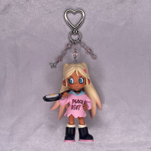 Load image into Gallery viewer, Peach Riot Sleepover Series Keychain
