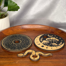 Load image into Gallery viewer, Black Wooden Sphere Stands
