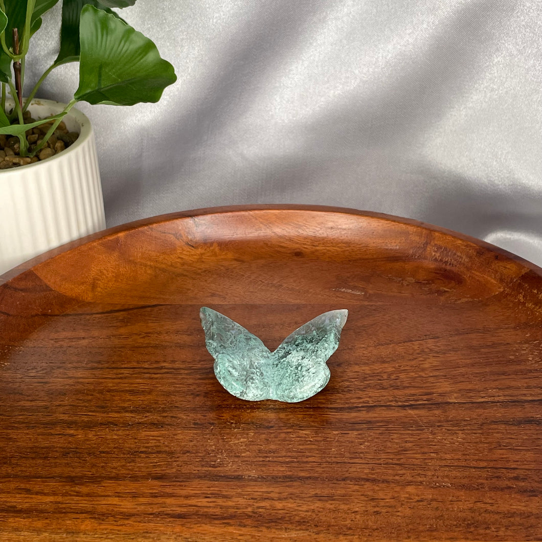 Moss Agate Butterflies