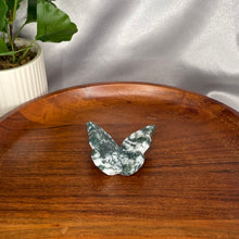 Load image into Gallery viewer, Moss Agate Butterflies
