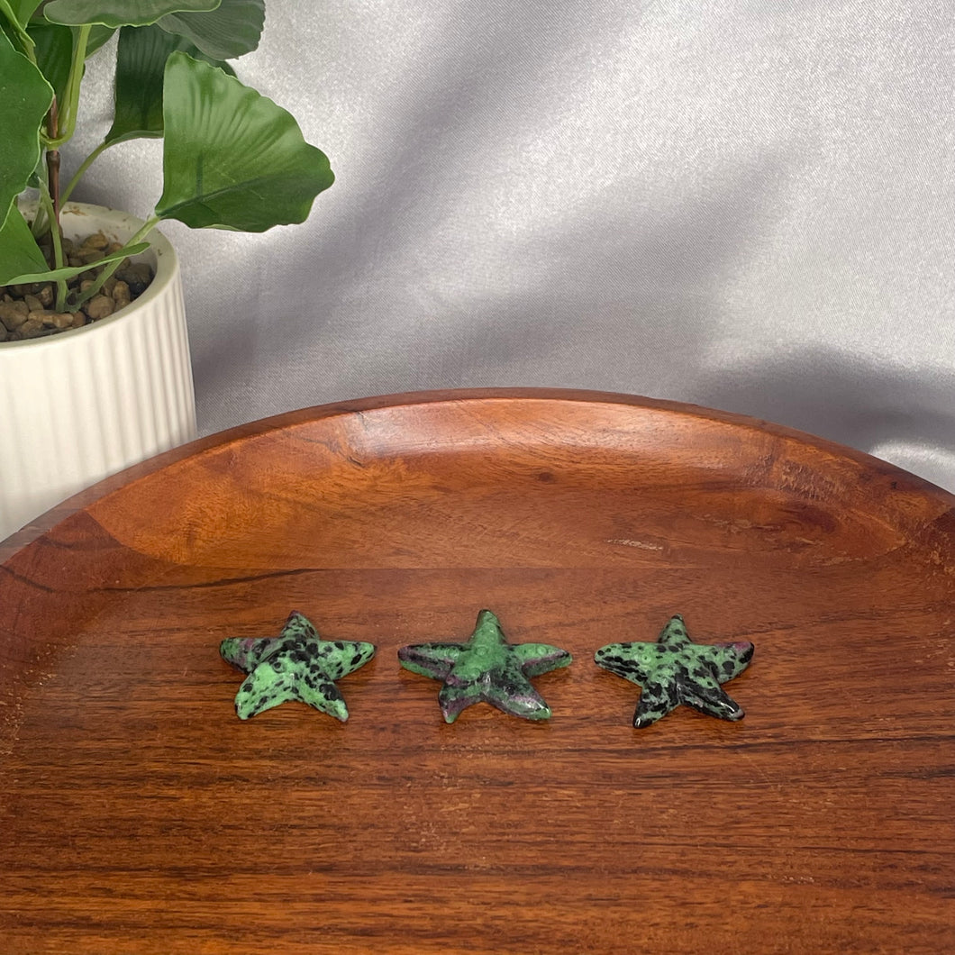Ruby Zoisite Starfish