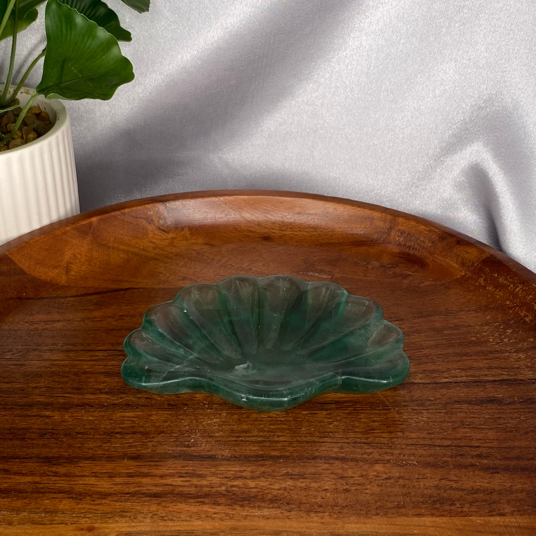 Fluorite Shell Bowl