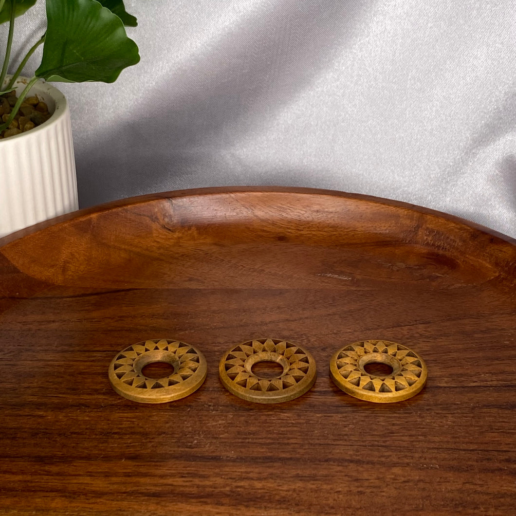 Wooden Sphere Stands