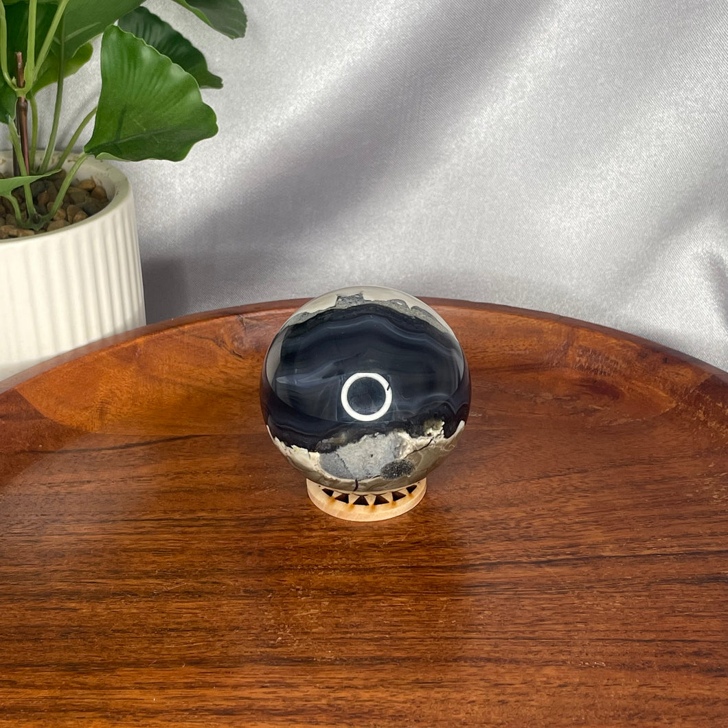 Volcano Agate Spheres