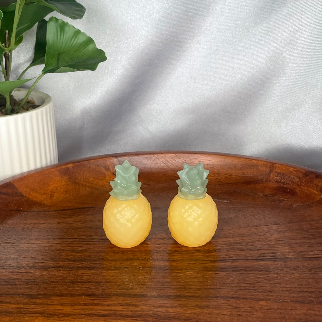 Yellow Calcite Mini Pineapples