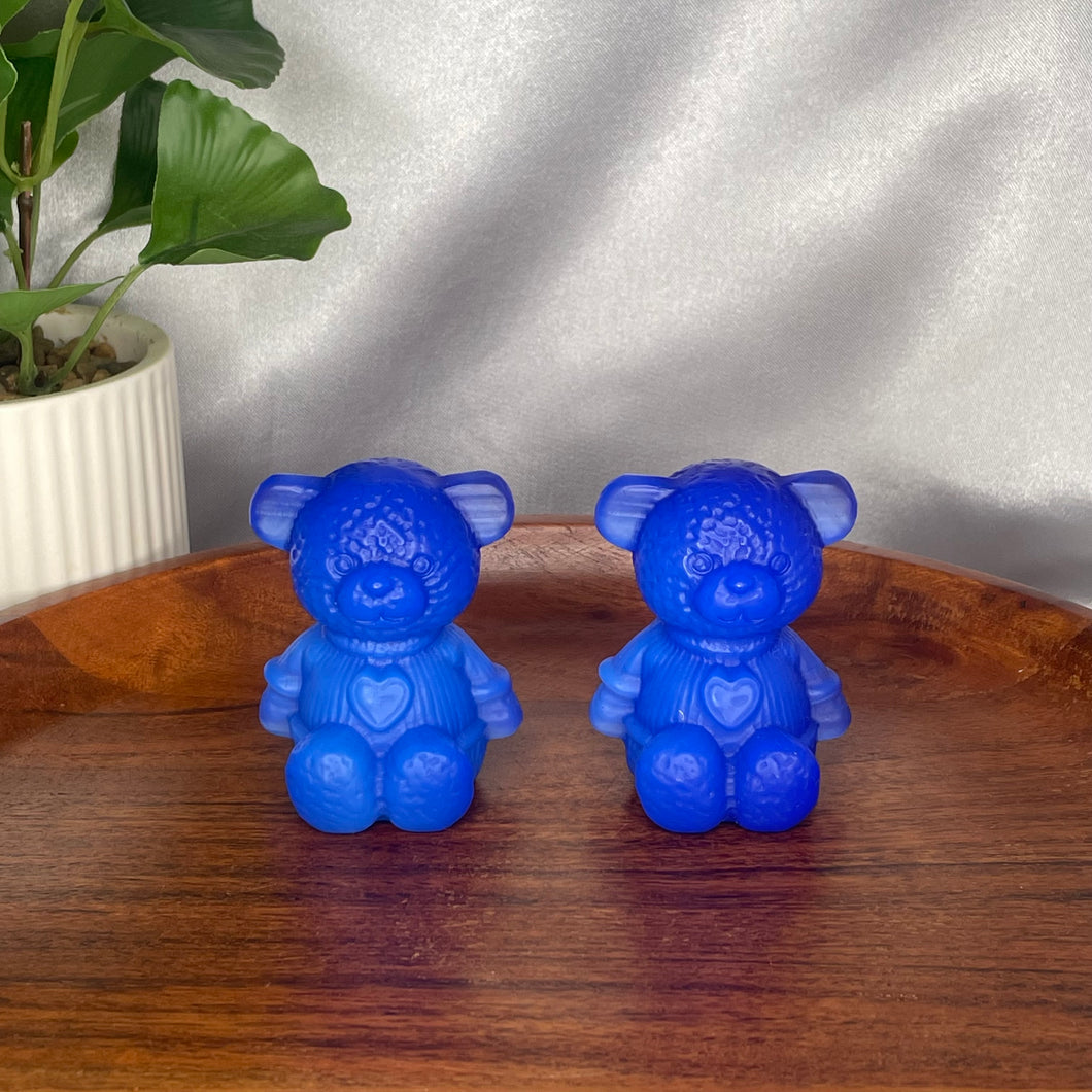 Blue Opalite Bear (Manmade)