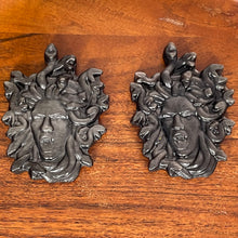 Load image into Gallery viewer, Silver Sheen Obsidian Medusa
