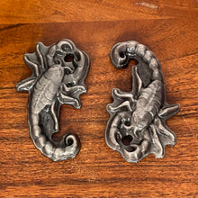 Load image into Gallery viewer, Silver Sheen Obsidian Scorpions
